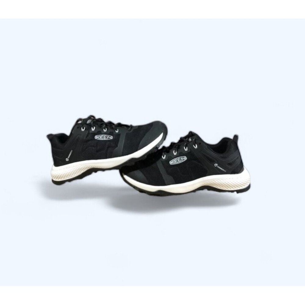 KEEN shoes MENS 8 Walking‎ Hiking Black And White Konnect Fit